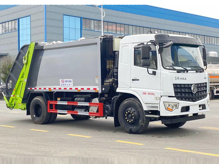 国六东风专底14方 压缩垃圾车