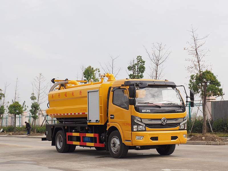凯普特K73800轴距清洗吸污车
